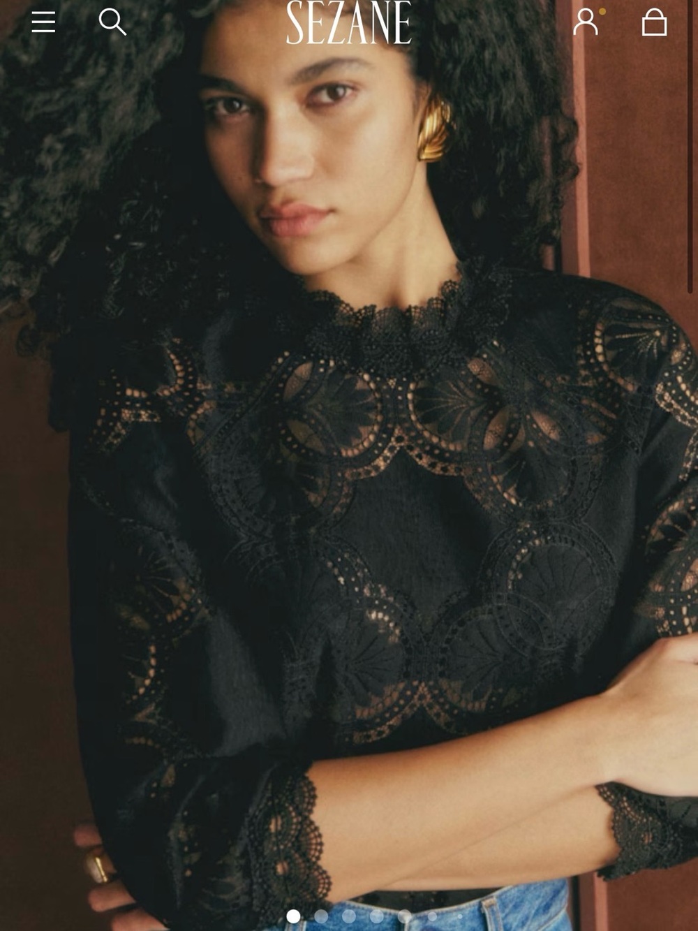 Sézane Bianca Blouse